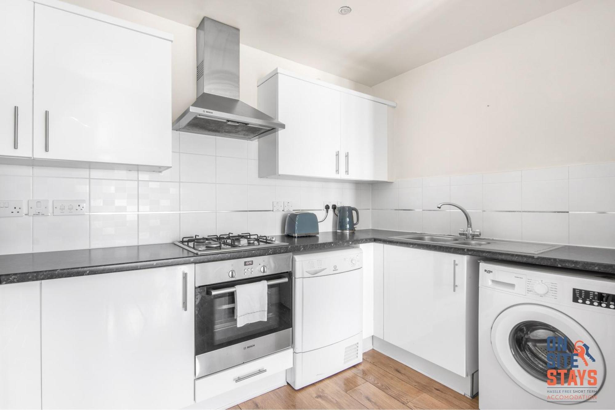 Onsitestays - Cosy 2-Bedroom Apartment With Free Parking, Wi-Fi & London Links Northfleet Exterior foto