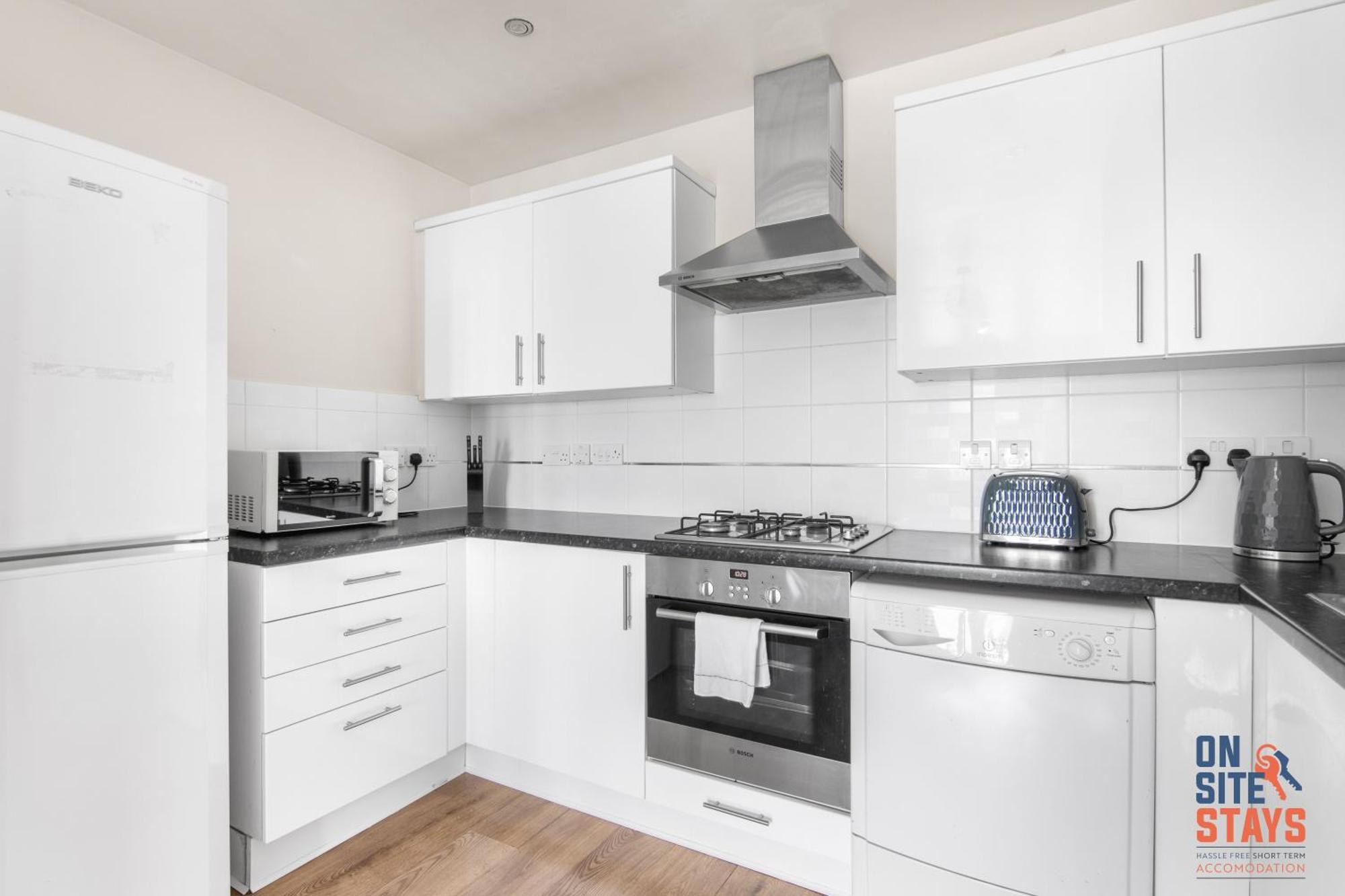 Onsitestays - Cosy 2-Bedroom Apartment With Free Parking, Wi-Fi & London Links Northfleet Exterior foto
